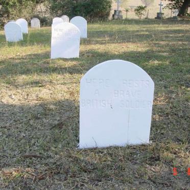 4. Here rest a brave British Soldier