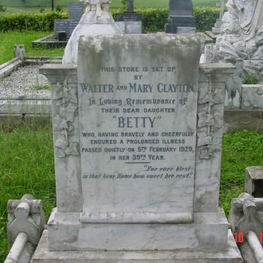 CLAYTON Betty -1929