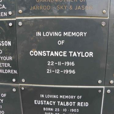 TAYLOR Constance 1916-1996