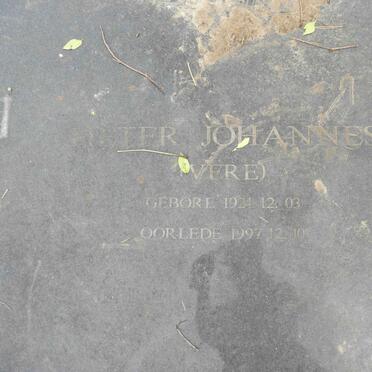 HEERDEN Pieter Johannes, van 1924-1997