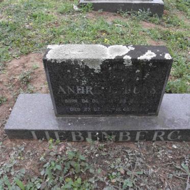 LIEBENBERG Andre 1908-19?1 :: LIEBENBERG Buks ?-1964