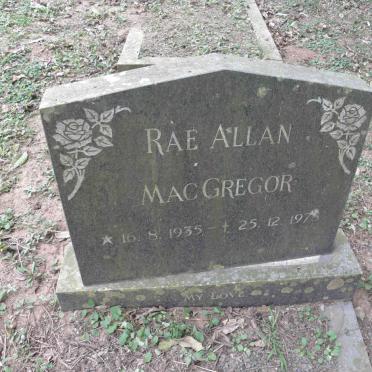 MacGREGOR Rae Allen 1935-1978