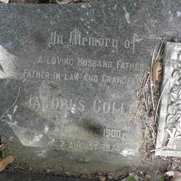 VILLIERS Jacobus Coll, de 1900-1974 &amp; Johanna 1900-1988