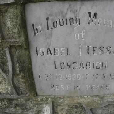 LONCARICH Isabel 1930-1988