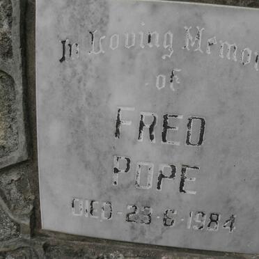 POPE Fred -1984