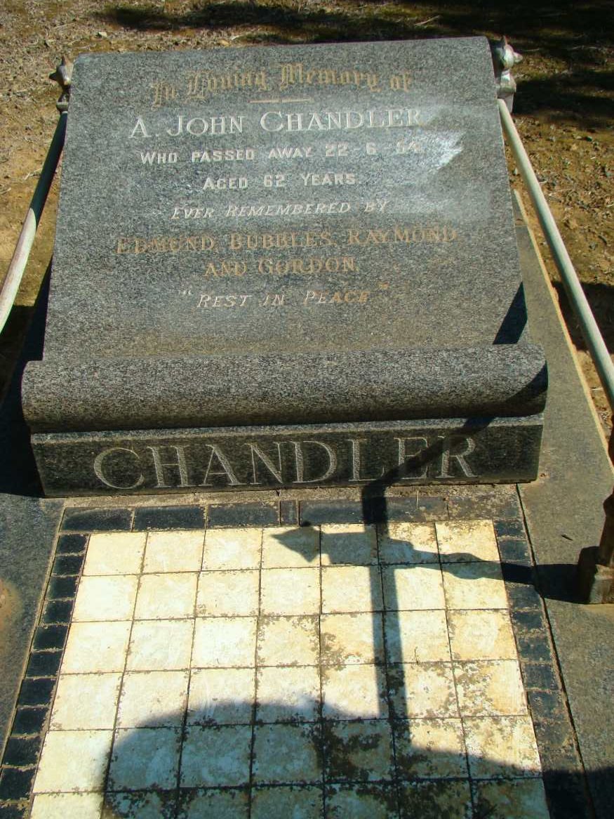 CHANDLER A. John ?