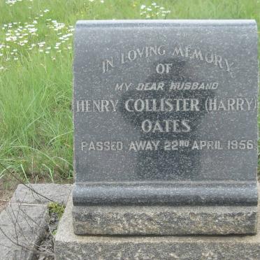 OATES Henry Collister -1956