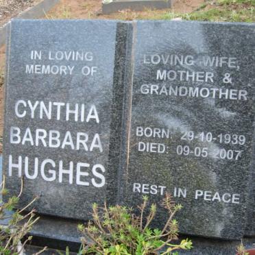 HUGHES Cynthia Barbara 1939-2007