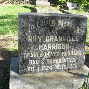 HARRISON Roy Granville 1924-1989