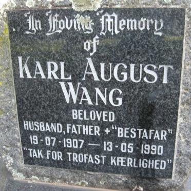 WANG Karl August 1907-1990