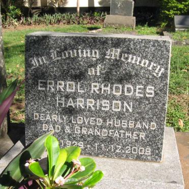 HARRISON Errol Rhodes 1929-2008