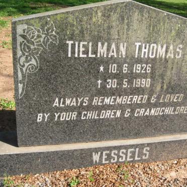 WESSELS Tielman Thomas 1926-1990