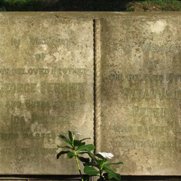 PERRIER Sarah Jane -1933 :: PERRIER George -1932