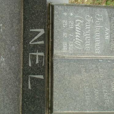 NEL Johannes Jurgens 1939-1981