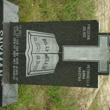 SNYMAN Frederik Julius 1930-1982 &amp; Petronella Anna Martha 1929-1995