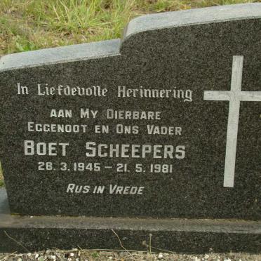 SCHEEPERS Boet 1945-1981