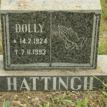 HATTINGH Dolly 1924-1993