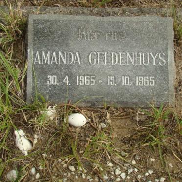 GELDENHUYS Amanda 1965-1965