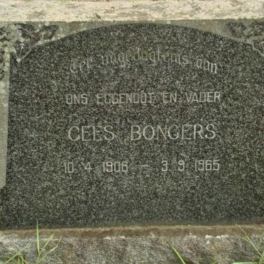 BONGERS Gees 1906-1965