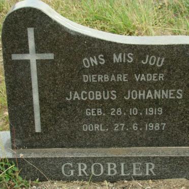 GROBLER Jacobus Johannes 1919-1987