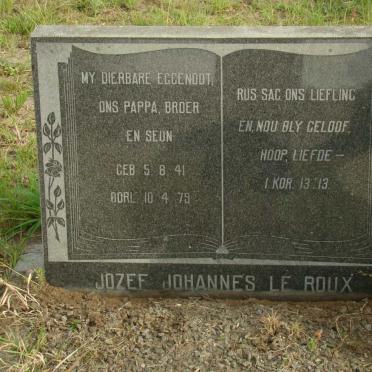 ROUX Jozef Johannes, le 1941-1979