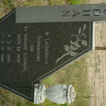 LABUSCHAGNE Johan 1944-1988 &amp; Annetjie 1939-