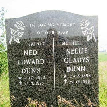 DUNN Ned Edward 1888-1975 &amp; Nellie Gladys 1898-1998