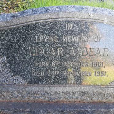 A'BEAR Edgar 1861-1951