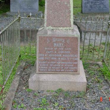 GORDON Mary -1898