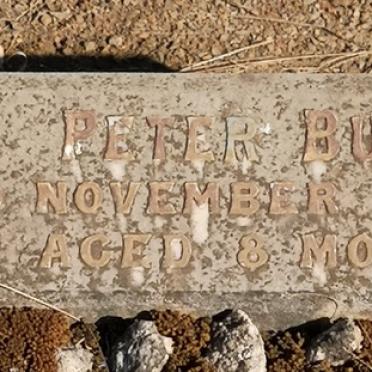 BUNN Peter  -1921