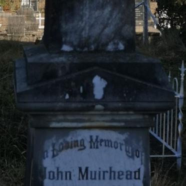 MUIRHEAD John -1914