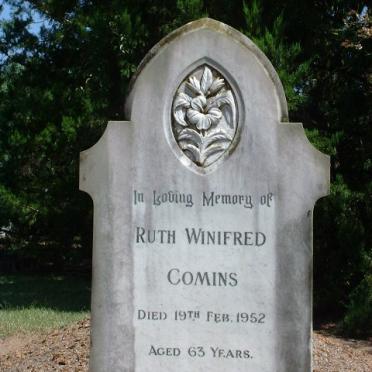 COMINS Ruth Winifred -1952