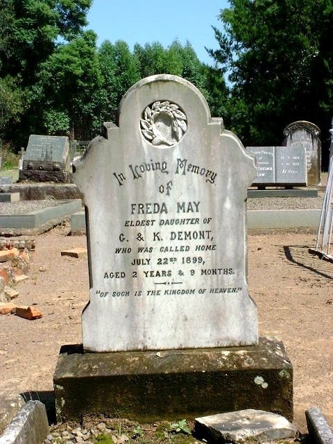 DEMONT Freda May -1899