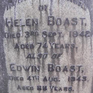 BOAST Edwin -1943 &amp; Helen -1942