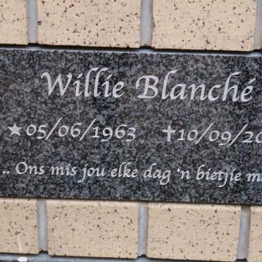 BLANCHE Willie 1963-2014