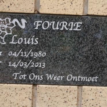 FOURIE Louis 1980-2013