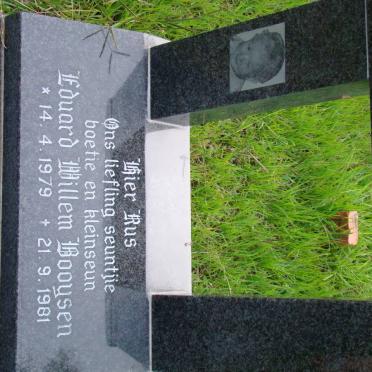 BOOYSEN Eduard Willem 1979-1981