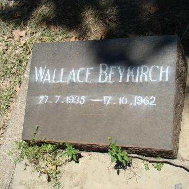 BEYKIRCH Wallace 1935-1962