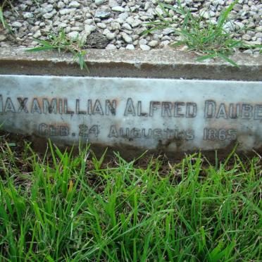 DAUBERT Maxamillian Alfred 1865-