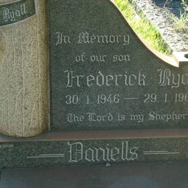 DANIELLS Frederick Ryall 1946-1967