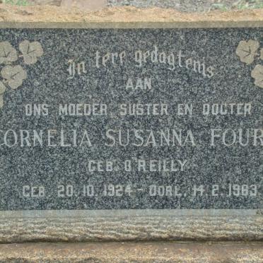 FOURIE Cornelia Susanna nee O'REILLY 1924-1963