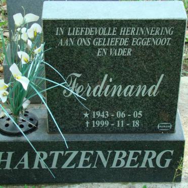 HARTZENBERG Ferdinand 1943-1999