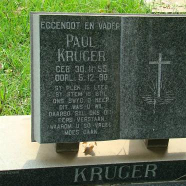 KRUGER Paul 1955-1980