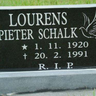 LOURENS Pieter Schalk 1920-1991