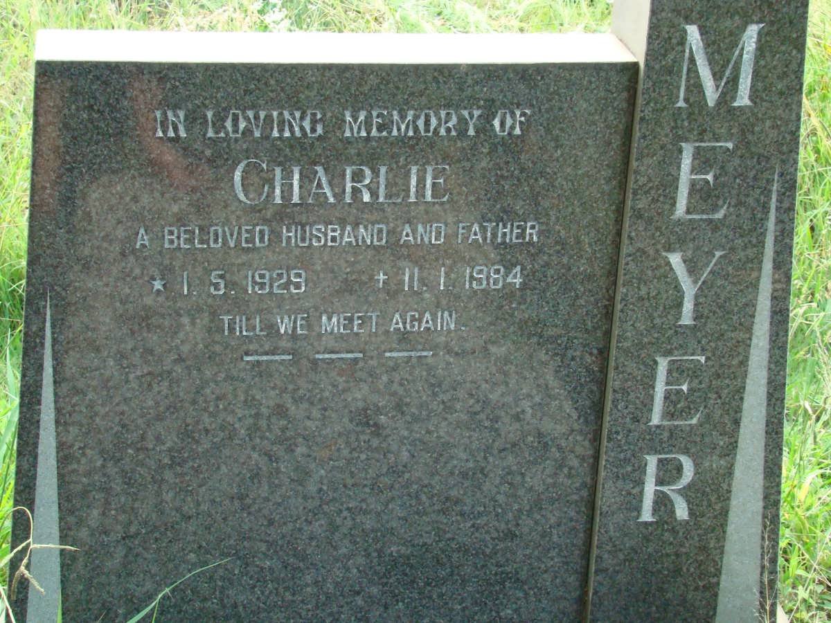 MEYER Charlie 1929-1984