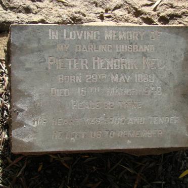 NEL Pieter Hendrik 1889-1948