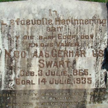 SWART Nicolaas Gerhardus 1865-1935