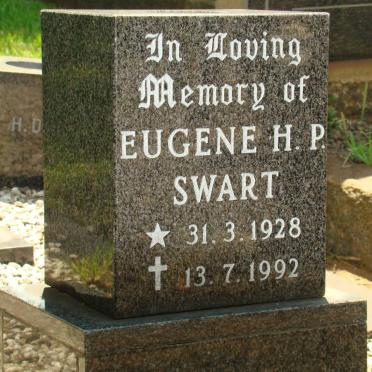 SWART Eugene H.P. 1928-1992