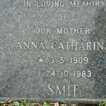 SMIT Anna Catharina 1909-1983