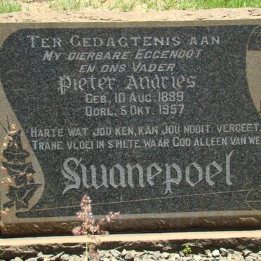 SWANEPOEL Pieter Andries 1889-1957